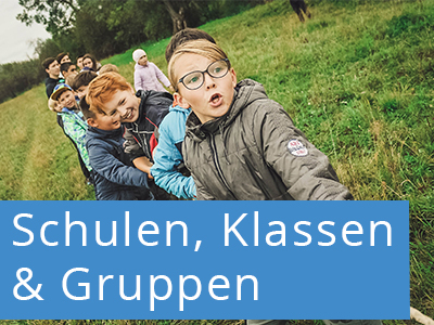 Veranstaltungen für Schulen, Klassen und Gruppen